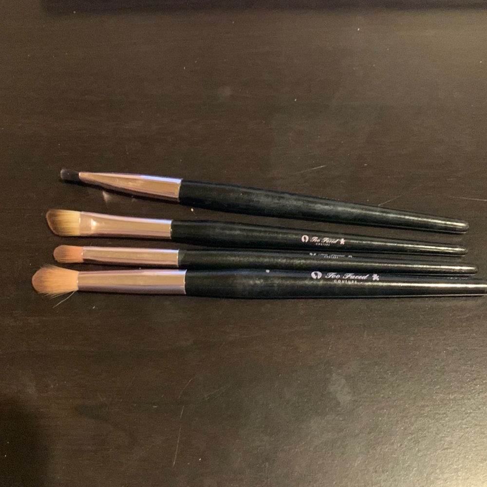 Vintage Too Faced Teddy Bear Hair brushes.